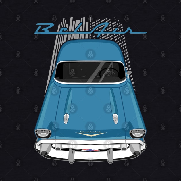 Chevrolet Bel Air 1957 - harbor blue by V8social